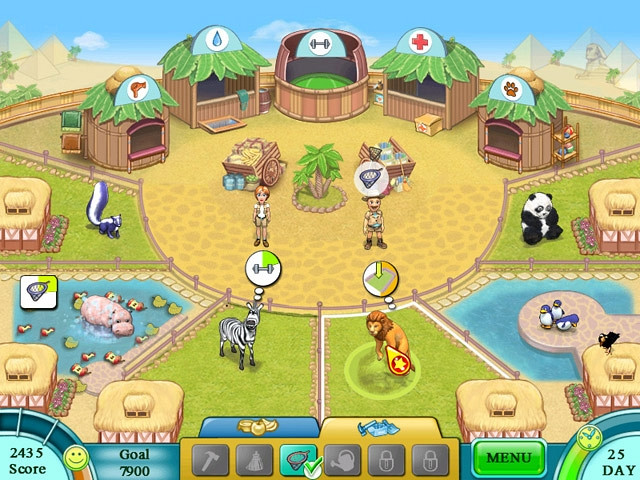 Скриншот из игры Jane's Zoo