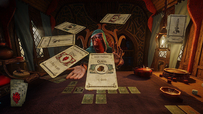 Скриншот из игры Hand of Fate 2