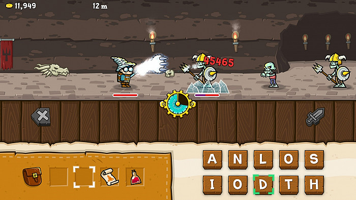 Скриншот из игры Spellspire