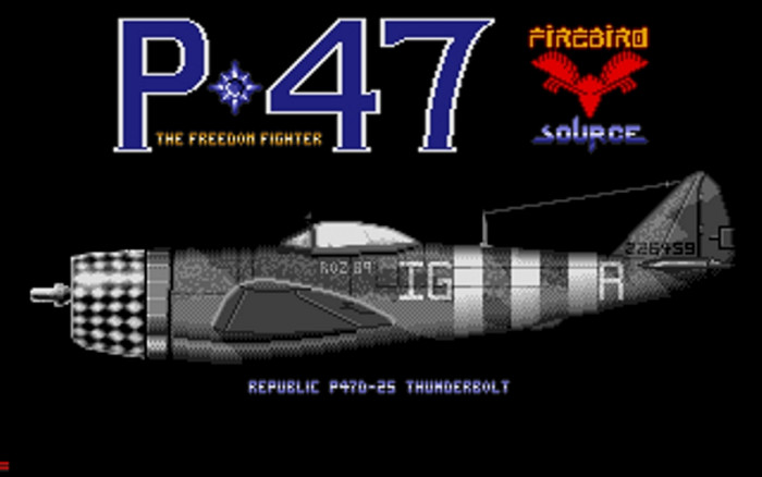 Обложка игры P-47 Thunderbolt: The Freedom Fighter