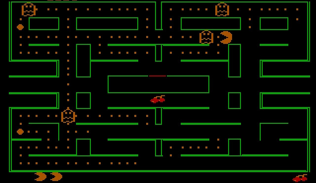 Скриншот из игры Pac-Man