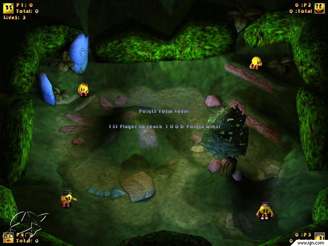 Скриншот из игры Pac-Man All-Stars