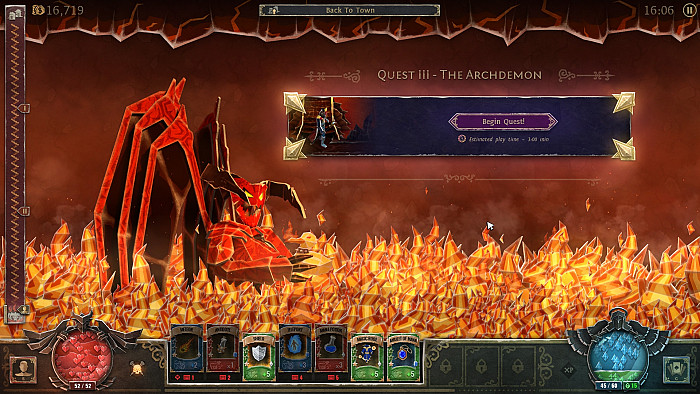 Скриншот из игры Book of Demons