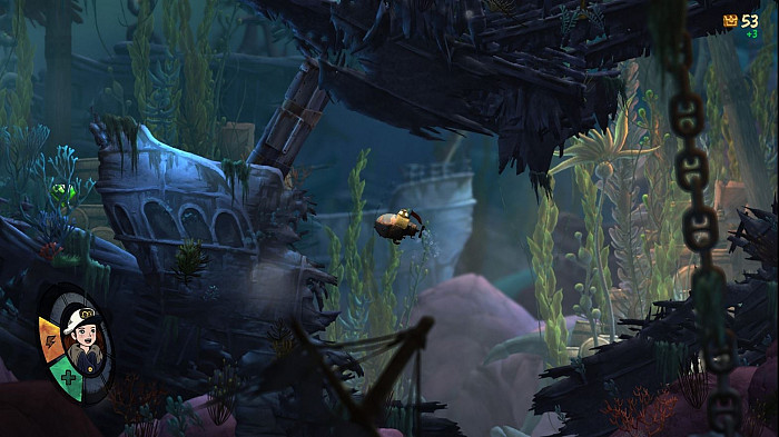Скриншот из игры Song of the Deep