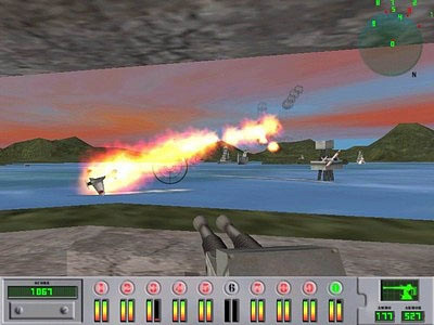 Скриншот из игры Pacific Gunner