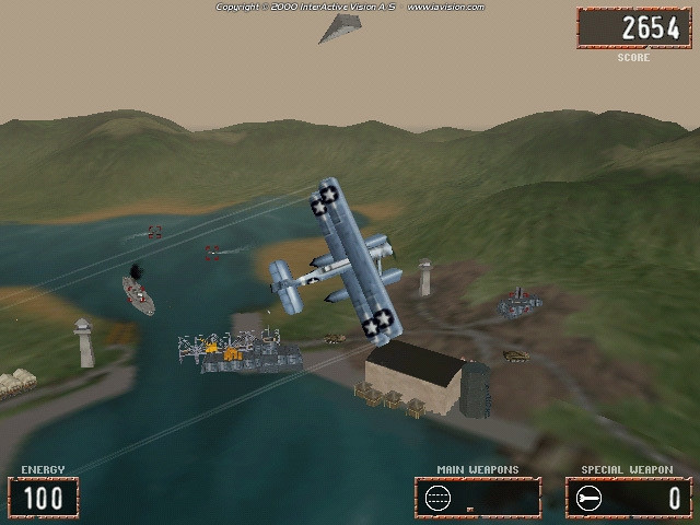 Скриншот из игры Pacific Warriors: Air Combat Action