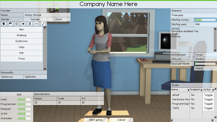 Скриншот из игры Software Inc