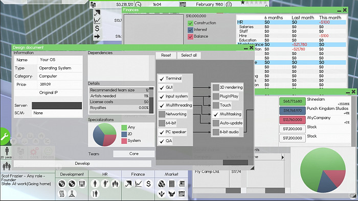 Скриншот из игры Software Inc