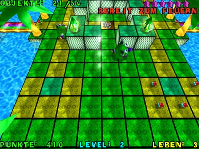 Скриншот из игры PacLands