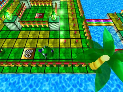 Скриншот из игры PacLands