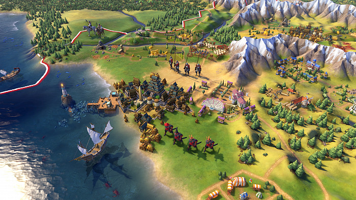 Скриншот из игры Sid Meier's Civilization 6