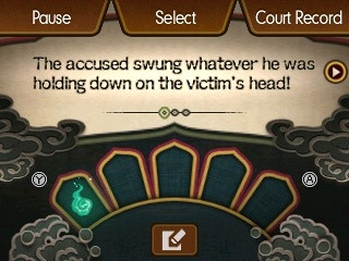 Скриншот из игры Phoenix Wright: Ace Attorney - Spirit of Justice