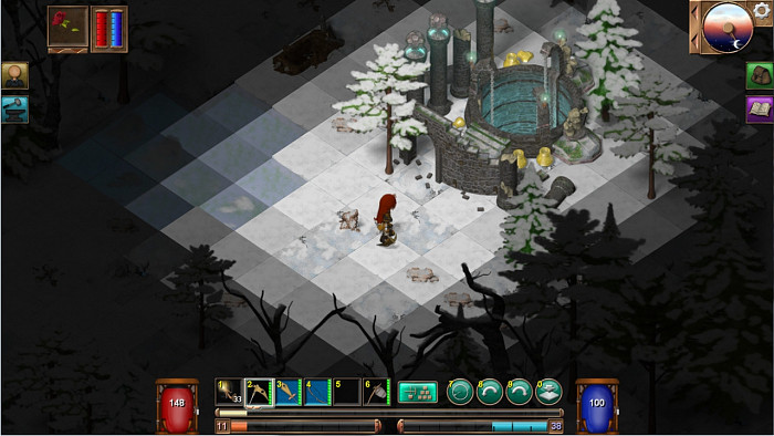 Скриншот из игры Lantern Forge