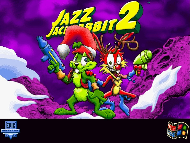 Скриншот из игры Jazz Jackrabbit 2 Holiday Hare '98