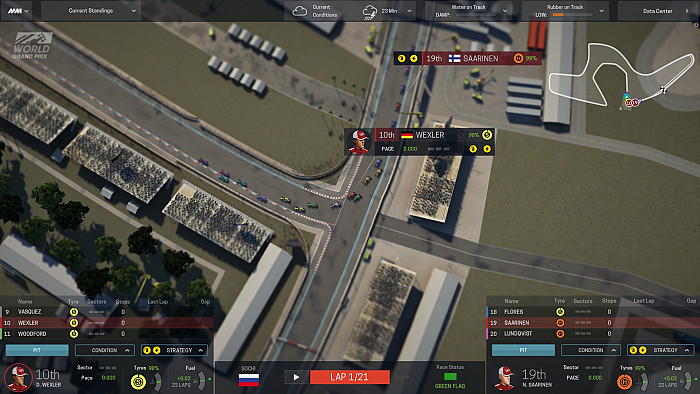 Скриншот из игры Motorsport Manager