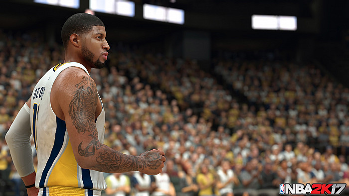 Скриншот из игры NBA 2K17
