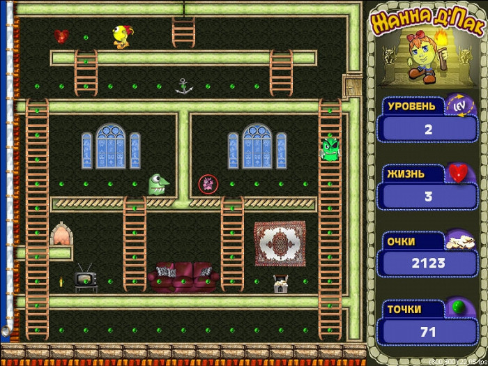 Скриншот из игры Jeanne D'Pac