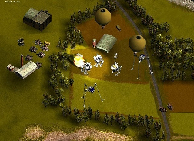Скриншот из игры Jeff Wayne's The War of the Worlds