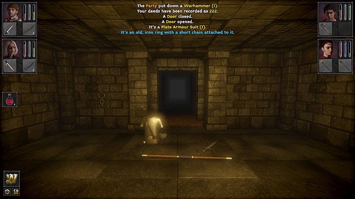 Скриншот из игры Deep Paths: Labyrinth Of Andokost