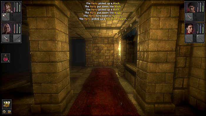 Скриншот из игры Deep Paths: Labyrinth Of Andokost