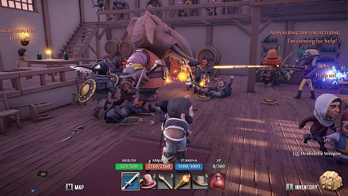 Скриншот из игры Hardland
