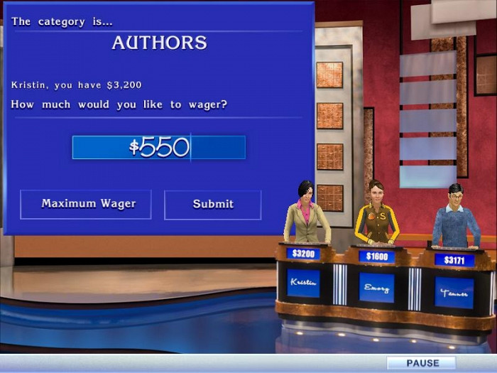 Скриншот из игры Jeopardy! 2