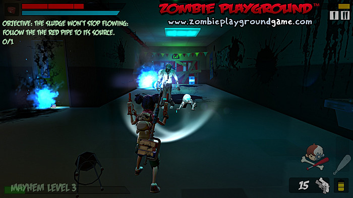 Скриншот из игры Zombie Playground