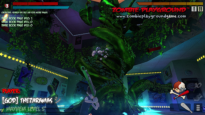 Скриншот из игры Zombie Playground