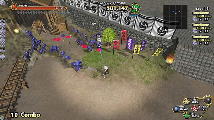 Скриншот из игры Diorama Battle of NINJA