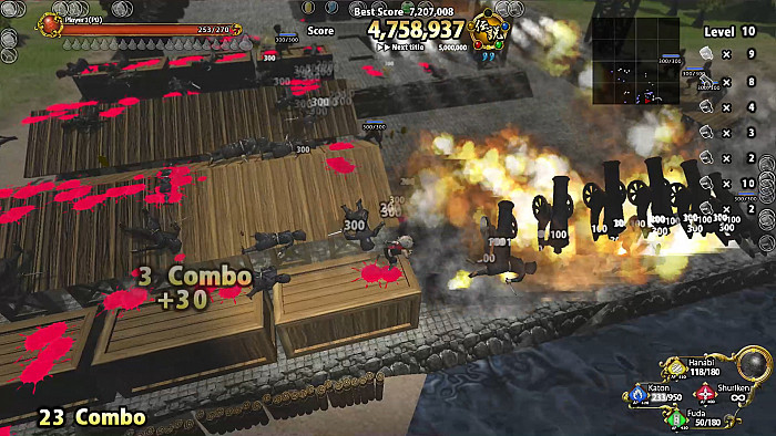 Скриншот из игры Diorama Battle of NINJA