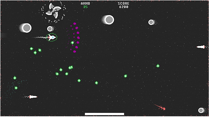 Скриншот из игры Bit Blaster XL