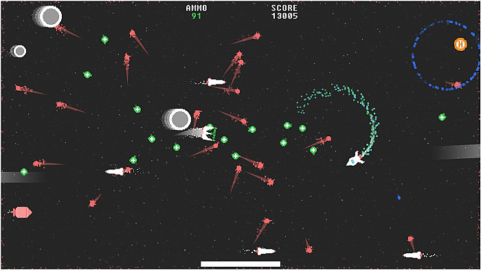 Скриншот из игры Bit Blaster XL