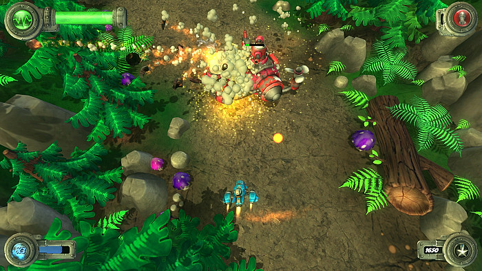 Скриншот из игры Blue Rider