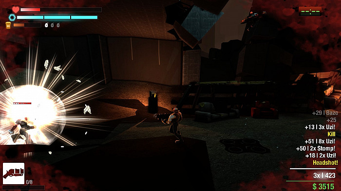 Скриншот из игры Cyber Chicken
