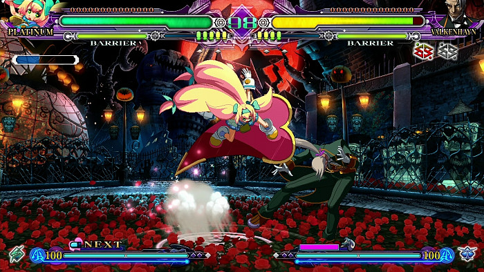 Скриншот из игры BlazBlue: Continuum Shift Extend