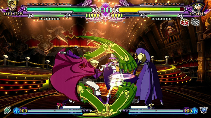 Скриншот из игры BlazBlue: Continuum Shift Extend