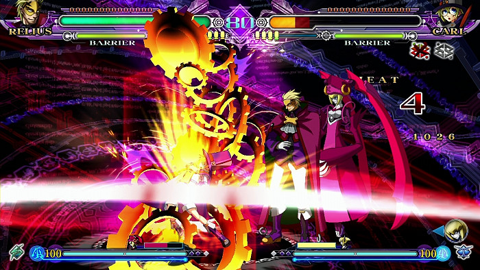 Скриншот из игры BlazBlue: Continuum Shift Extend