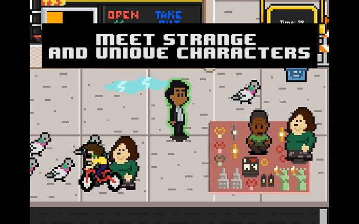 Скриншот из игры Luke Sidewalker