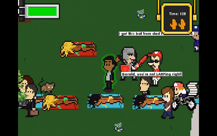 Скриншот из игры Luke Sidewalker