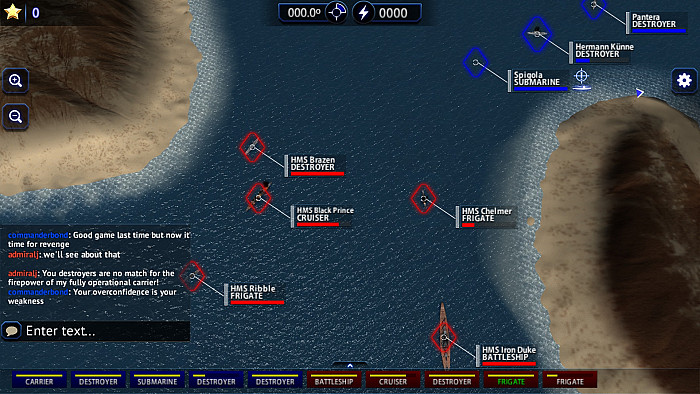 Скриншот из игры Battle Fleet 2