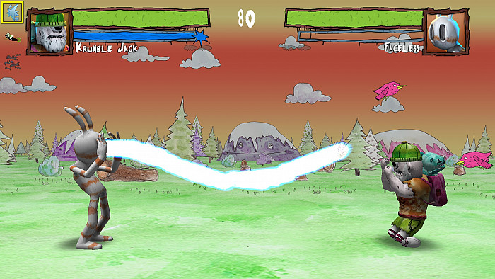 Скриншот из игры FrightShow Fighter