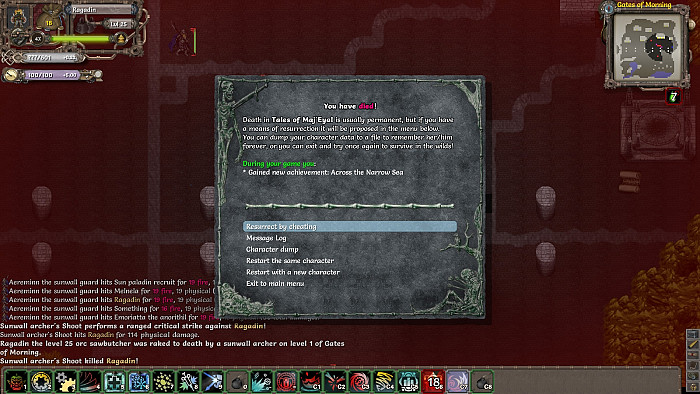 Скриншот из игры Tales of Maj'Eyal - Embers of Rage
