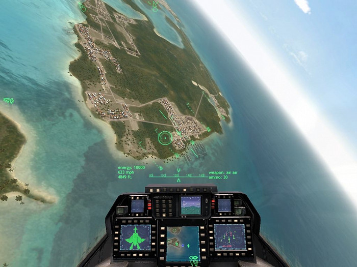 Скриншот из игры JetFighter 2015