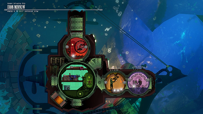 Скриншот из игры Diluvion