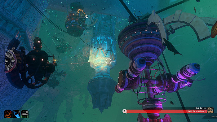 Скриншот из игры Diluvion