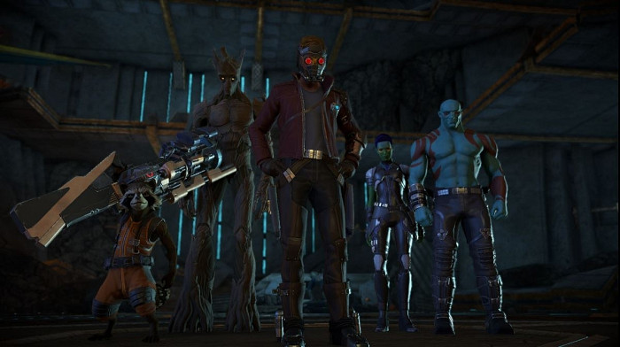 Скриншот из игры Marvel's Guardians of the Galaxy - Episode 1: Tangled Up in Blue