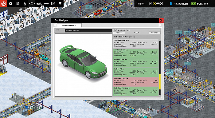 Скриншот из игры Production Line