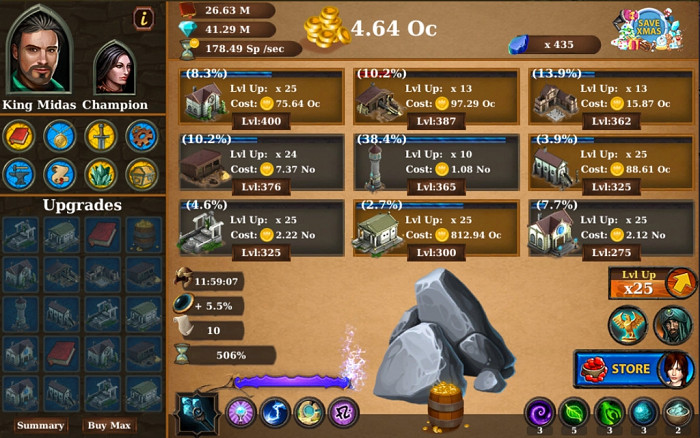 Скриншот из игры Midas Gold Plus