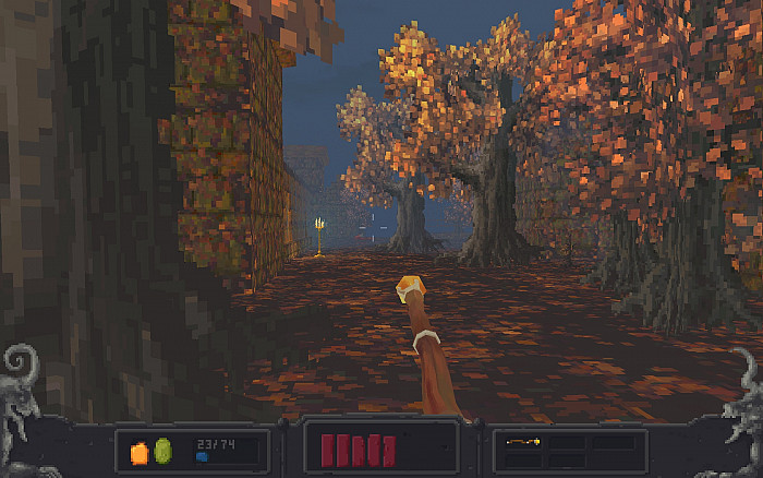 Скриншот из игры Autumn Night 3D Shooter