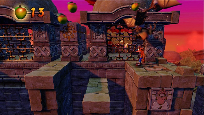 Скриншот из игры Crash Bandicoot N. Sane Trilogy